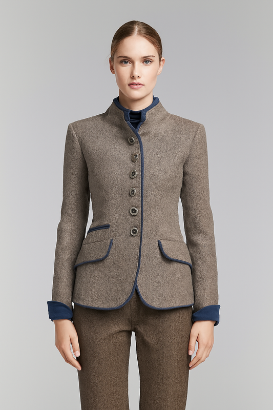 LeRoxy | Stijlvolle en Professionele Gestructureerde Blazer | De Perfecte Look voor Elke Gelegenheid