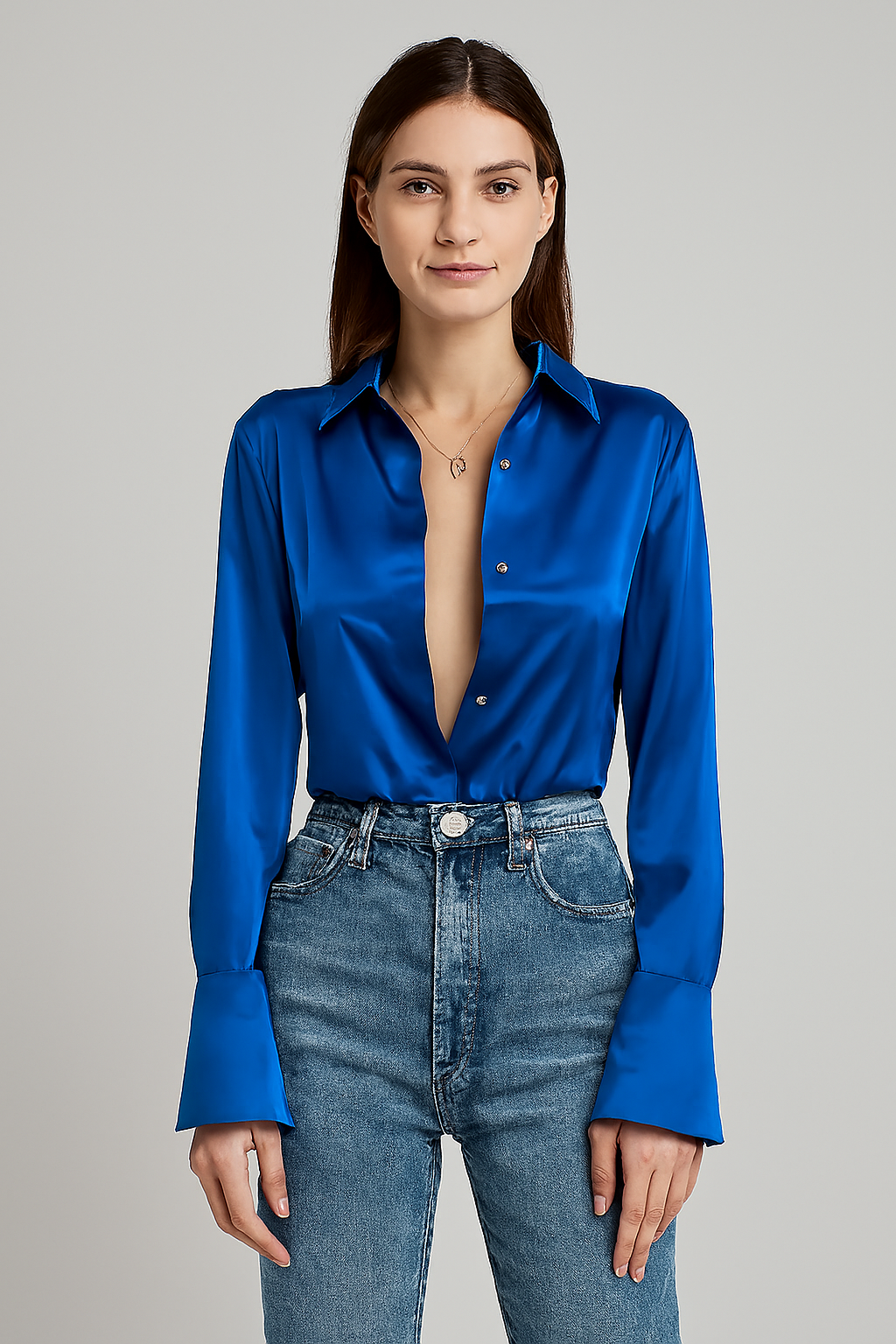LeRoxy | Wijnandas Satijnen Blouse Voor Dames | Luxe, Elegante Damesblouse