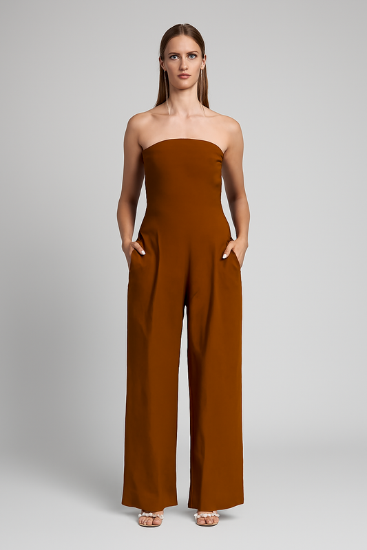 LeRoxy | Elegante Off-Shoulder Jumpsuit Dames | Stijlvolle Jumpsuit voor Feest & Casual