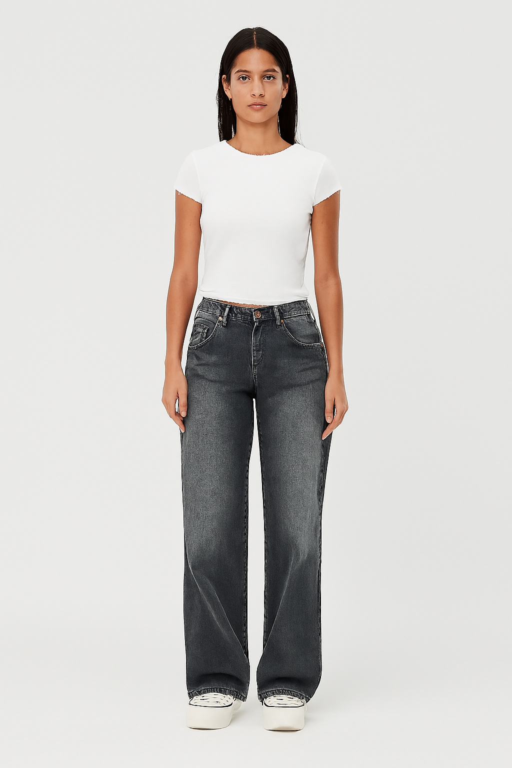 LeRoxy | Dames Stretch Jeans | Comfortabele High Rise Spijkerbroek in Denim