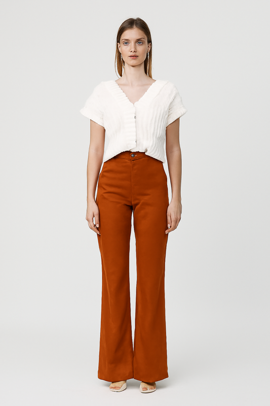 LeRoxy | Flared Damesbroek | Comfortabele en Stijlvolle Pasvorm