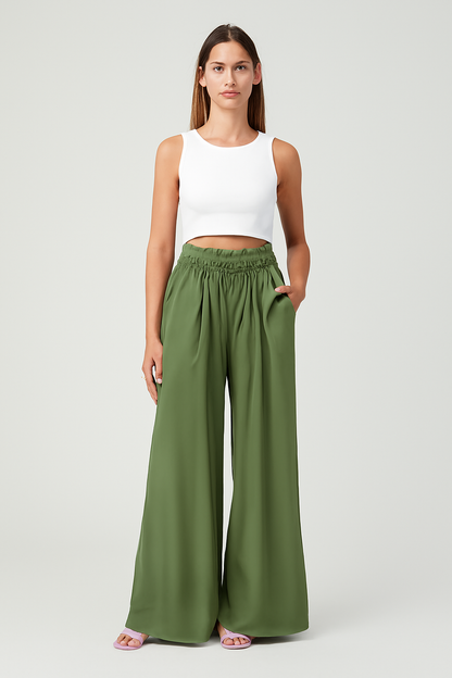 LeRoxy | dames flared broek | chique en comfortabele pasvorm