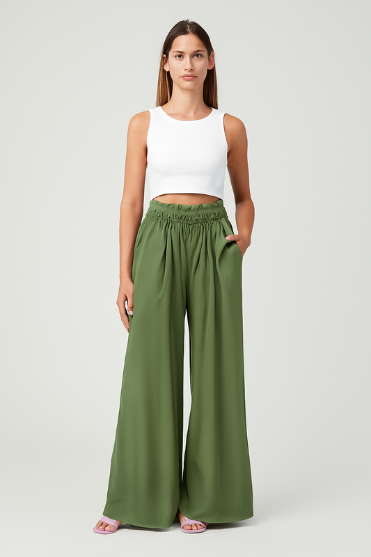LeRoxy | dames flared broek | chique en comfortabele pasvorm