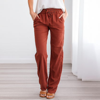LeRoxy | Comfortabele lichtgewicht damesbroek | Zomerse casual pasvorm
