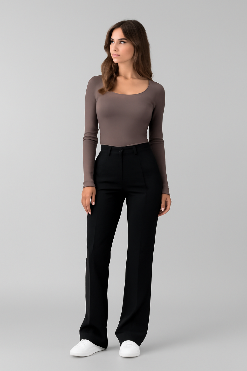 LeRoxy | Beau High-Waist Pantalon Dames met Rechte Pijpen | Comfortabele & Stijlvolle Broek