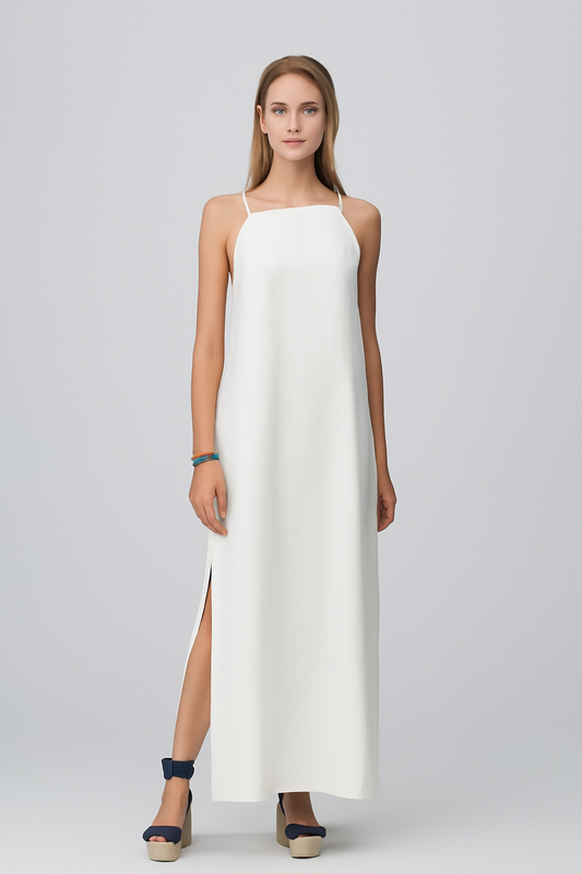 LeRoxy | Dames Mouwloze Zomerjurk | Elegante Casual Jurk voor Warme Dagen