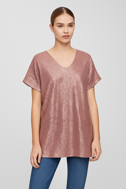 LeRoxy | Stijlvol Paillettenshirt voor Feestelijke Gelegenheden