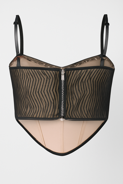 LeRoxy Luxe Vegan Leren Corsettop | Duurzaam, Stylish & Cruelty-Free