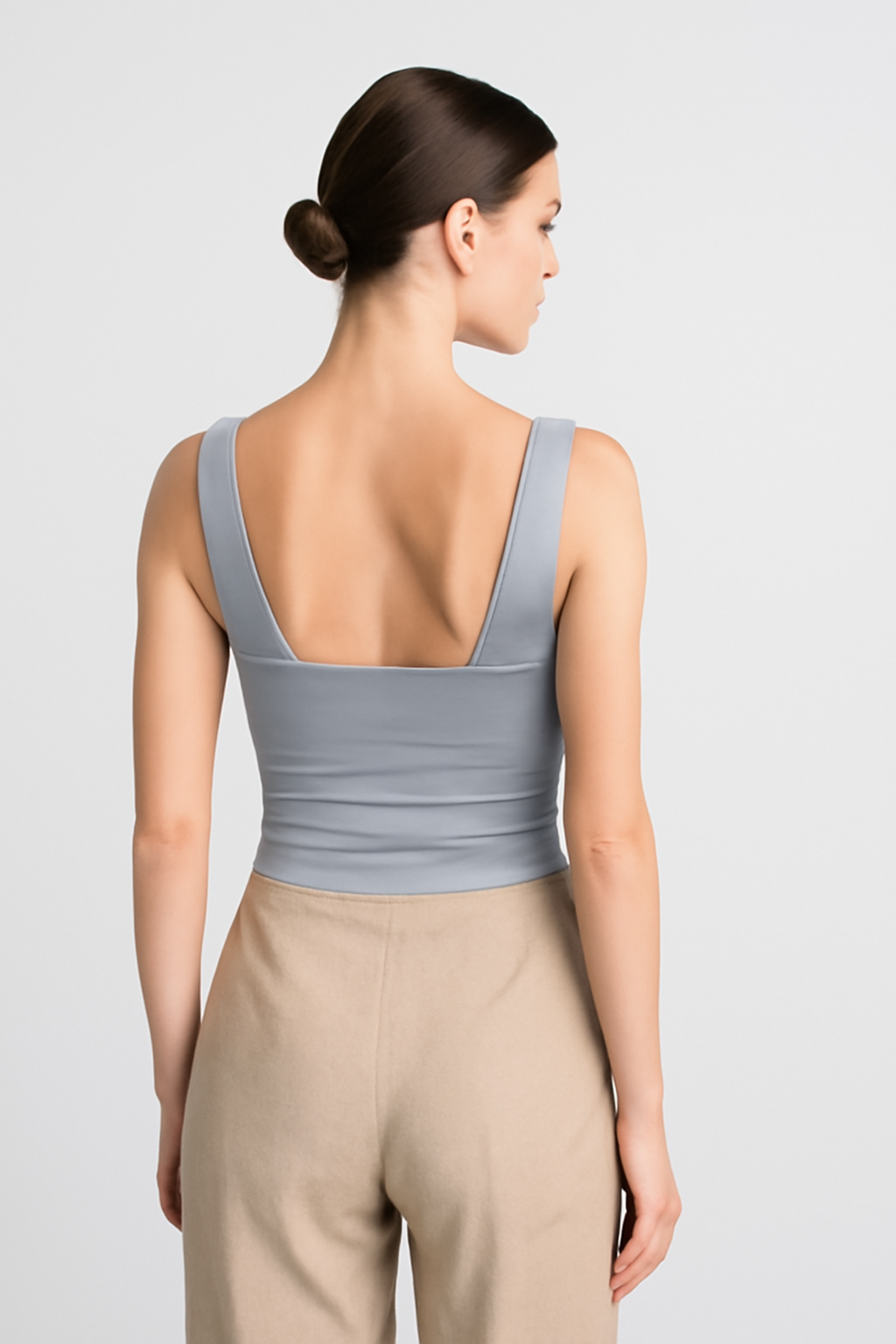 LeRoxy | Stijlvolle Dames Top met V-hals | Getailleerde Mouwloze Top voor Elke Gelegenheid