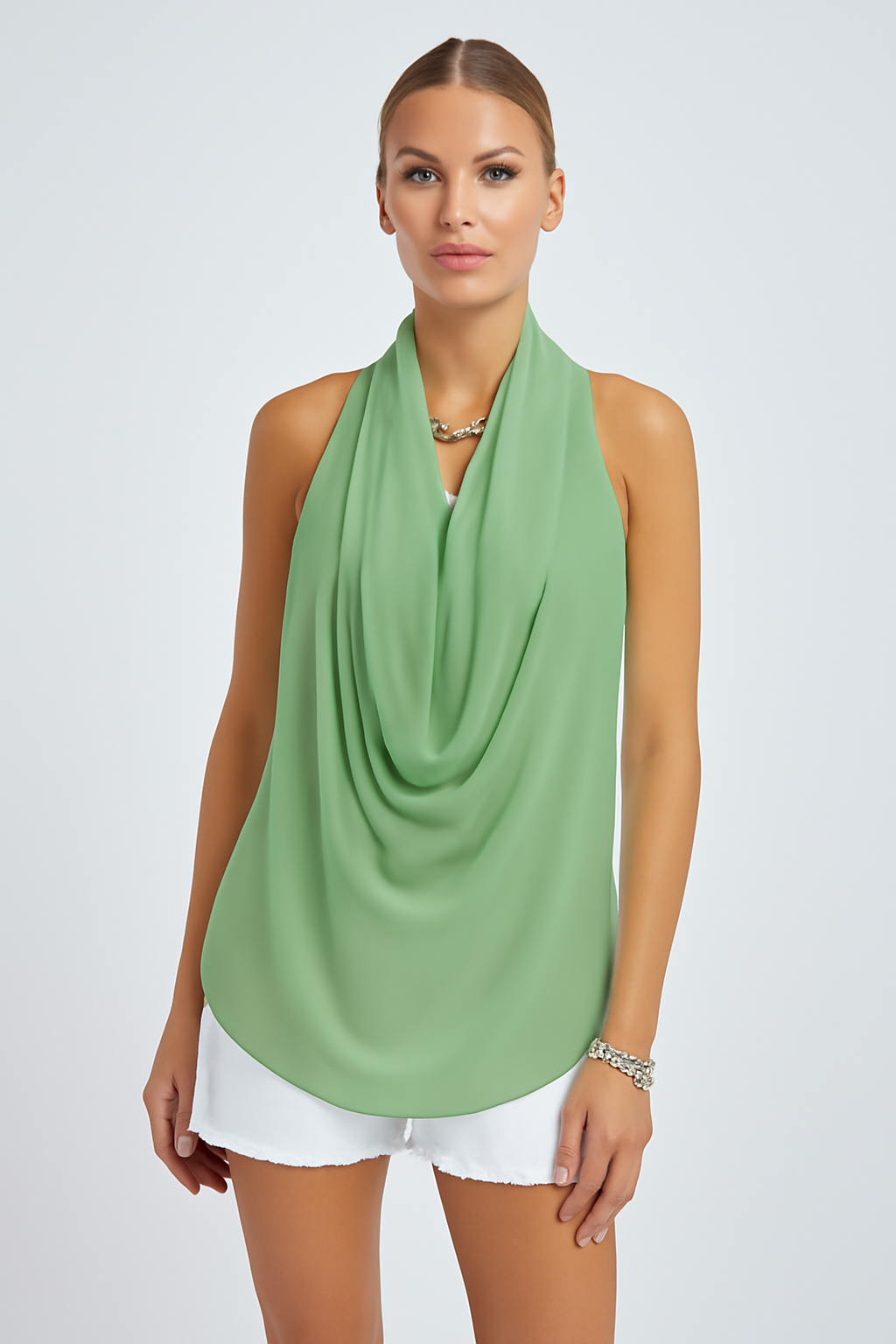 LeRoxy | LeRoxy Top Dames Top met Lage Hals voor Stijlvolle Comfort