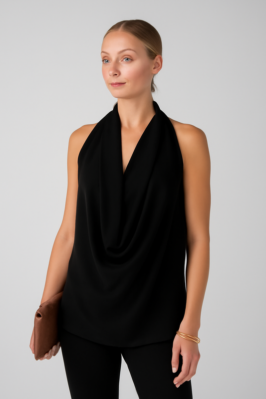 LeRoxy | LeRoxy Top Dames Top met Lage Hals voor Stijlvolle Comfort