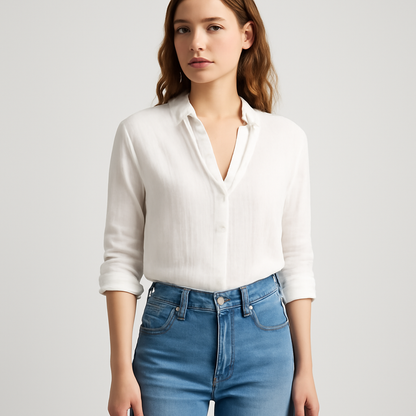 LeRoxy Elegante Top met Lange Mouwen voor Vrouwen - Stijlvolle en Comfortabele Mode