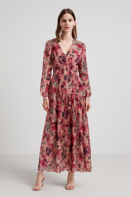 LeRoxy | Lange Zomerjurk voor Dames | Elegant & Luchtig voor Warme Dagen