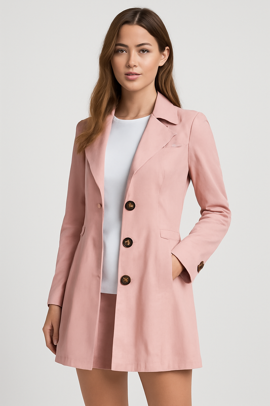 LeRoxy | Casual Chique Trenchcoat | Stijlvolle Damesjas voor Elke Gelegenheid