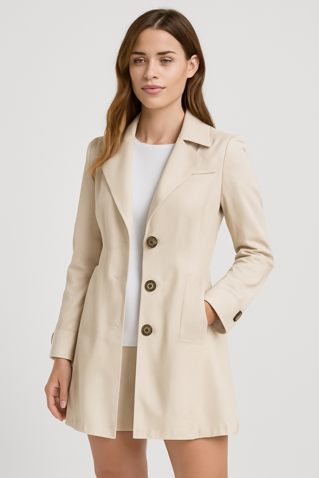 LeRoxy | Casual Chique Trenchcoat | Stijlvolle Damesjas voor Elke Gelegenheid