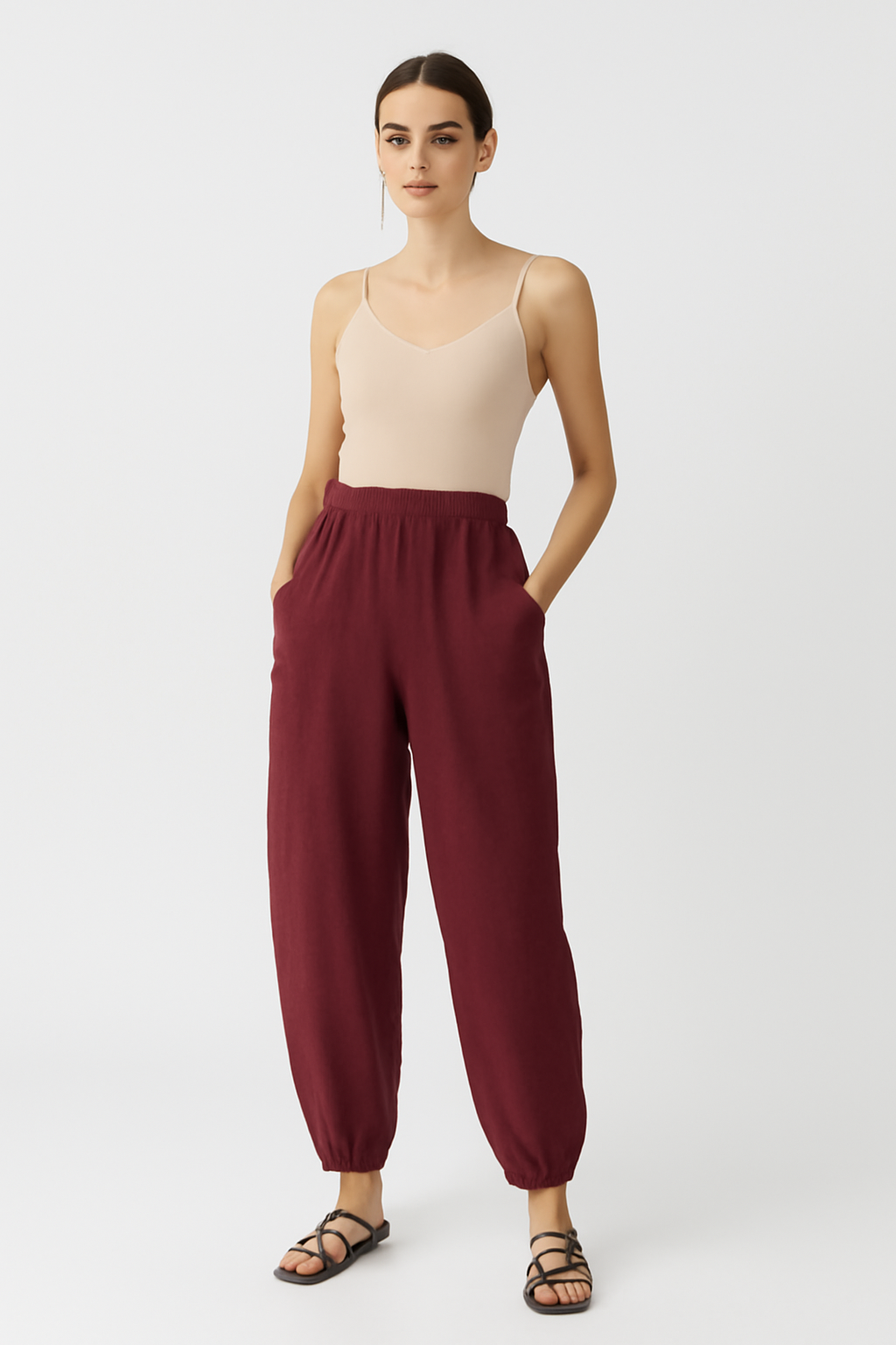 LeRoxy | Stijlvolle en Ademend Luchtige Linnen Broek | Perfect voor Zomercomfort en Casual Elegantie 2025