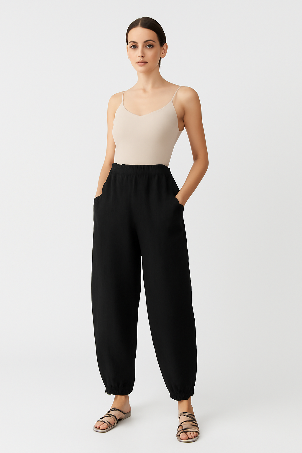LeRoxy | Stijlvolle en Ademend Luchtige Linnen Broek | Perfect voor Zomercomfort en Casual Elegantie 2025