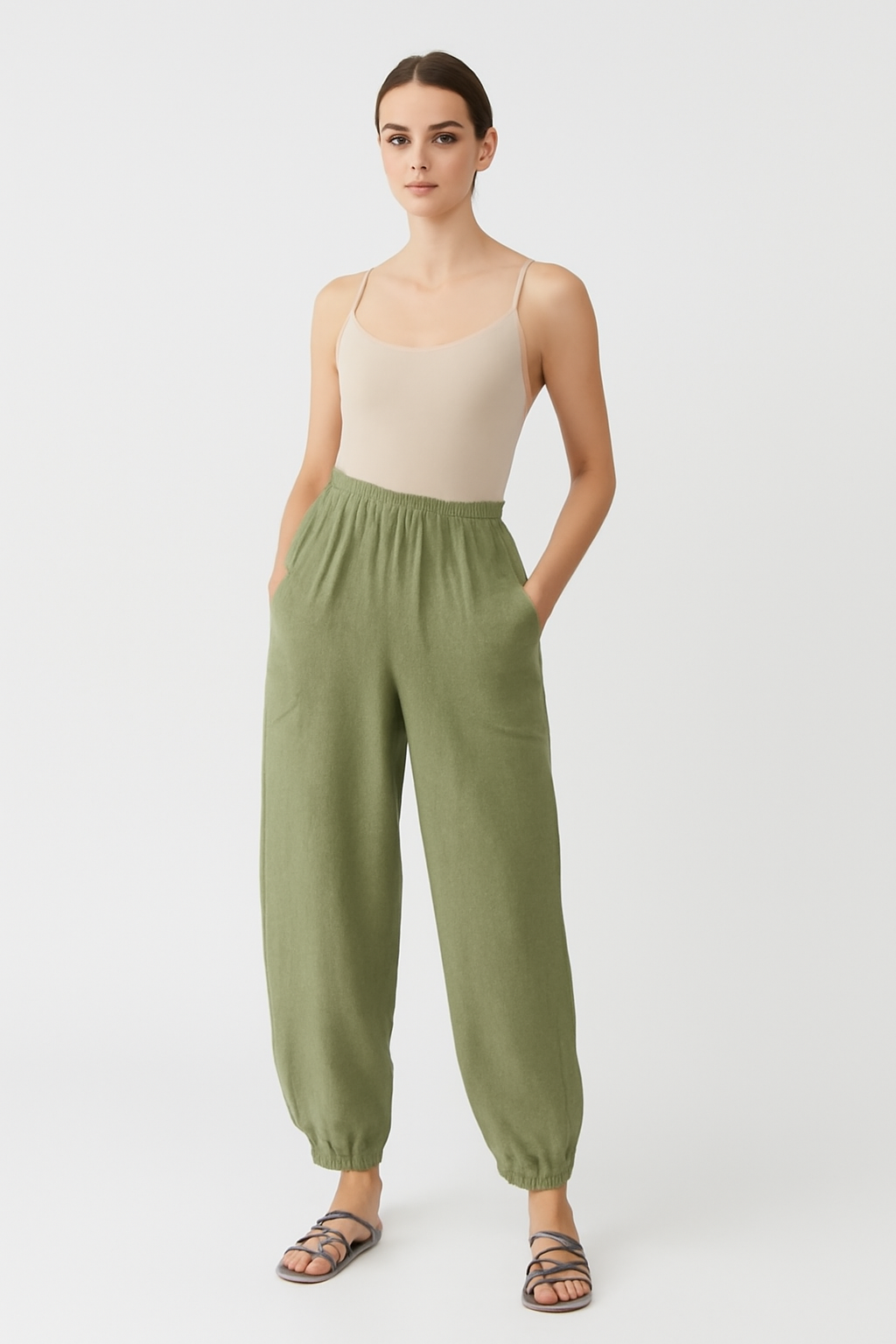 LeRoxy | Stijlvolle en Ademend Luchtige Linnen Broek | Perfect voor Zomercomfort en Casual Elegantie 2025