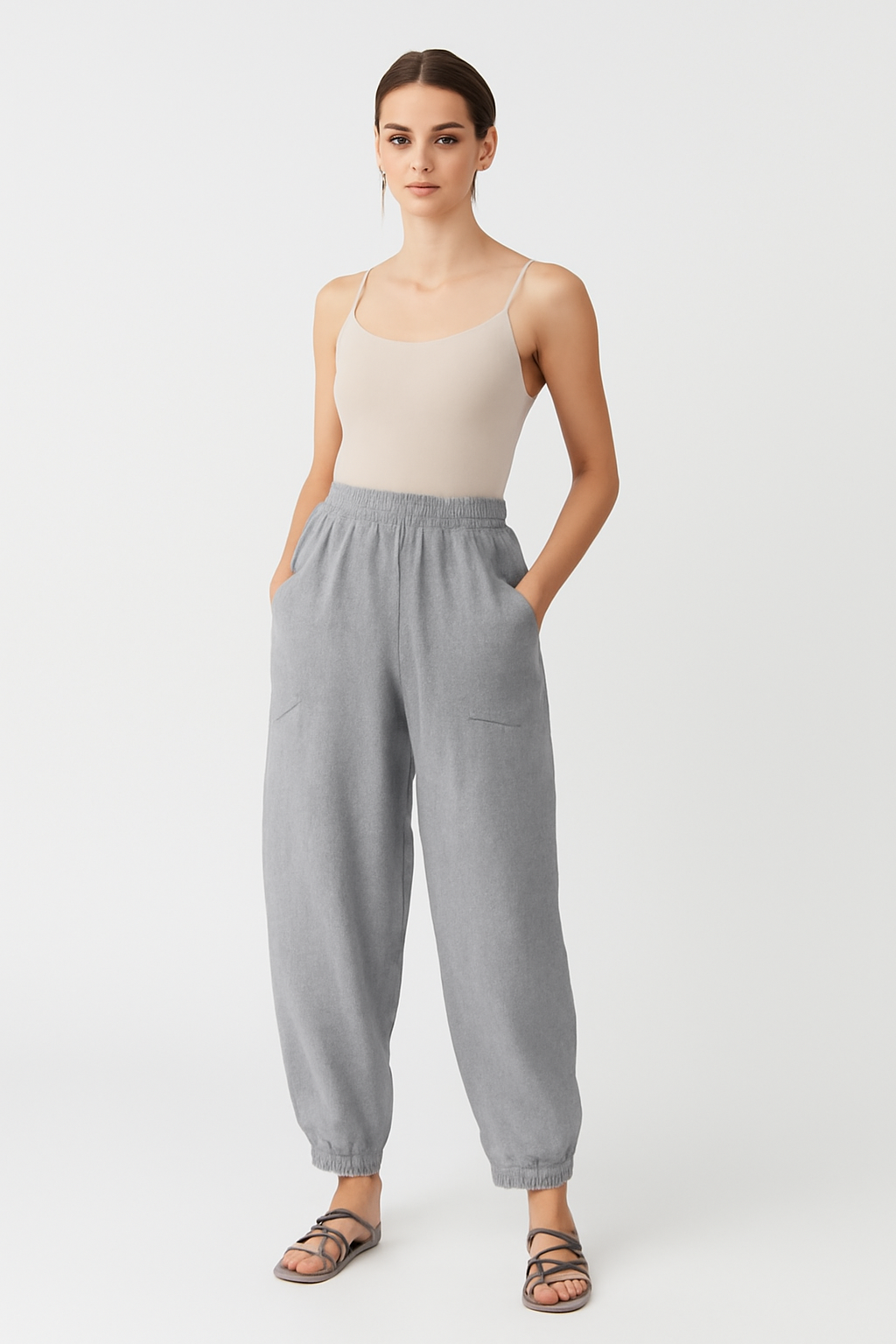 LeRoxy | Stijlvolle en Ademend Luchtige Linnen Broek | Perfect voor Zomercomfort en Casual Elegantie 2025