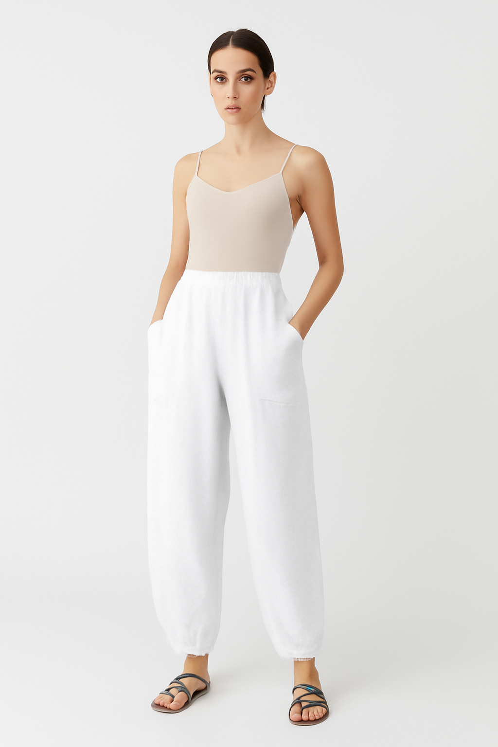 LeRoxy | Stijlvolle en Ademend Luchtige Linnen Broek | Perfect voor Zomercomfort en Casual Elegantie 2025