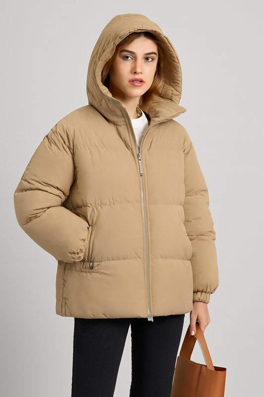 LeRoxy | Klassiek Pufferjack met Capuchon | Warme Winterjas voor Dames en Heren