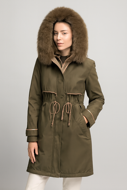 LeRoxy | Gezellige Capuchonjas voor Dames | Warme Winterjas met Capuchon