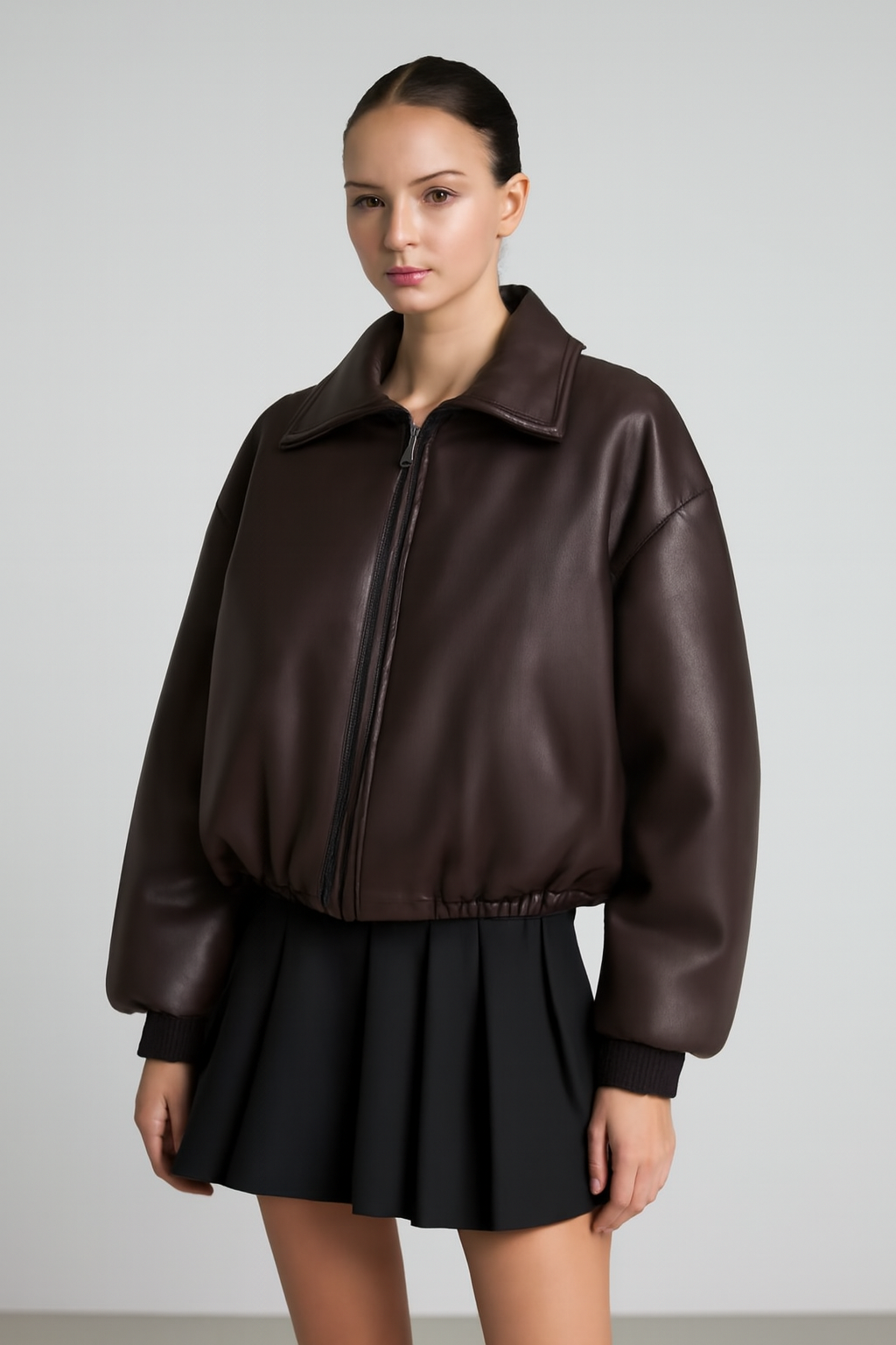 LeRoxy | Damesjas | Oversized Pasvorm | Vegan Leer