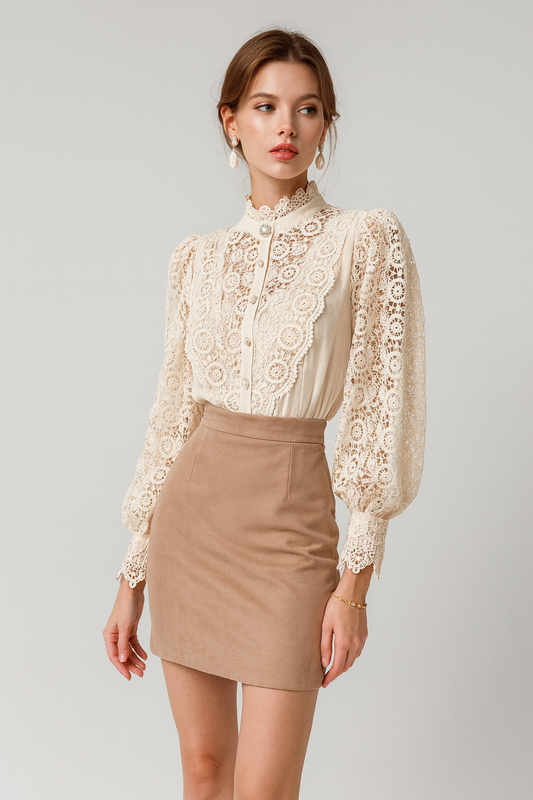 LeRoxy Blouse | Klassiek, Elegante Stijl en Super Cute | Must-Have Mode