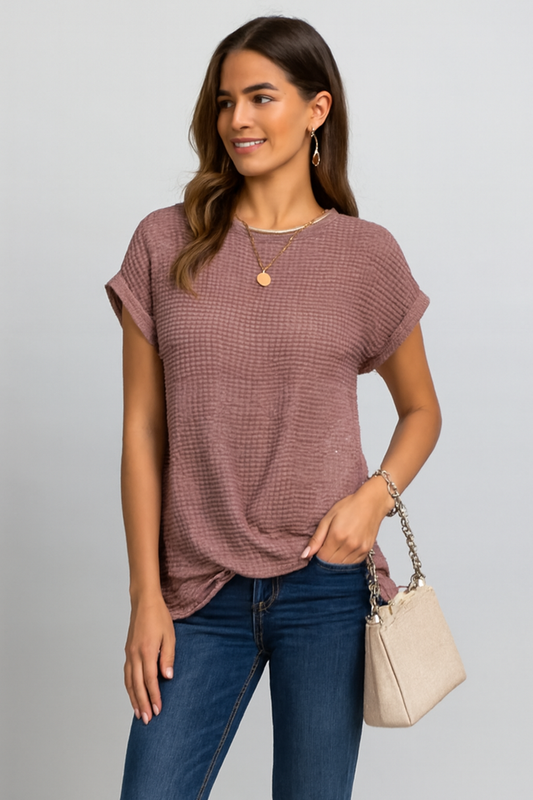 LeRoxy | Casual T-shirt met Korte Mouwen voor Lente en Zomer – Comfort en Stijl