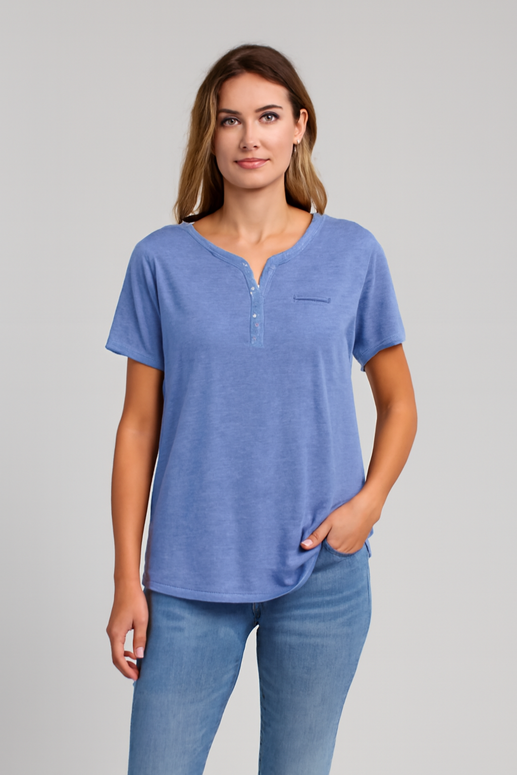 LeRoxy | Dames Shirt met Korte Mouwen | Perfect voor Lente en Zomer