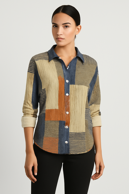 LeRoxy | Stijlvolle Casual Blouse met Lange Mouwen | Chic en Comfortabel voor Dagelijks Gebruik