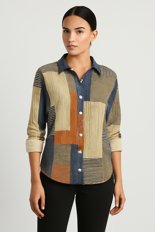 LeRoxy | Stijlvolle Casual Blouse met Lange Mouwen | Chic en Comfortabel voor Dagelijks Gebruik