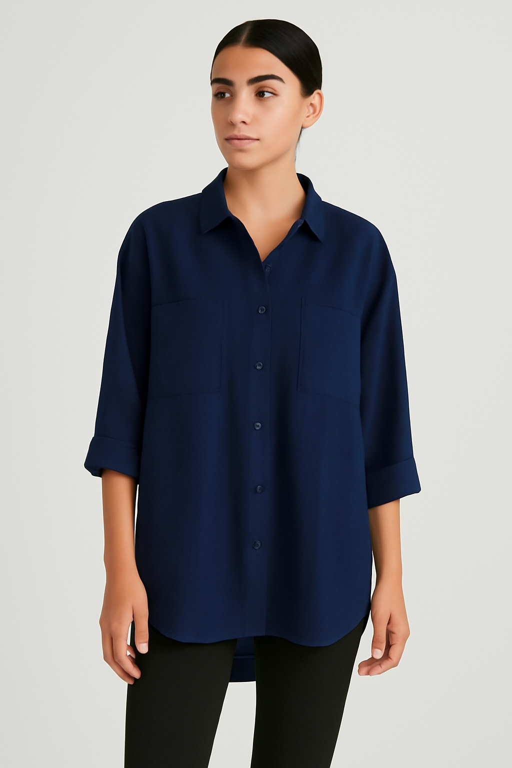 LeRoxy | Luxe Linnen Blouse van LeRoxy | Ademend & Stijlvol voor Lente en Zomer