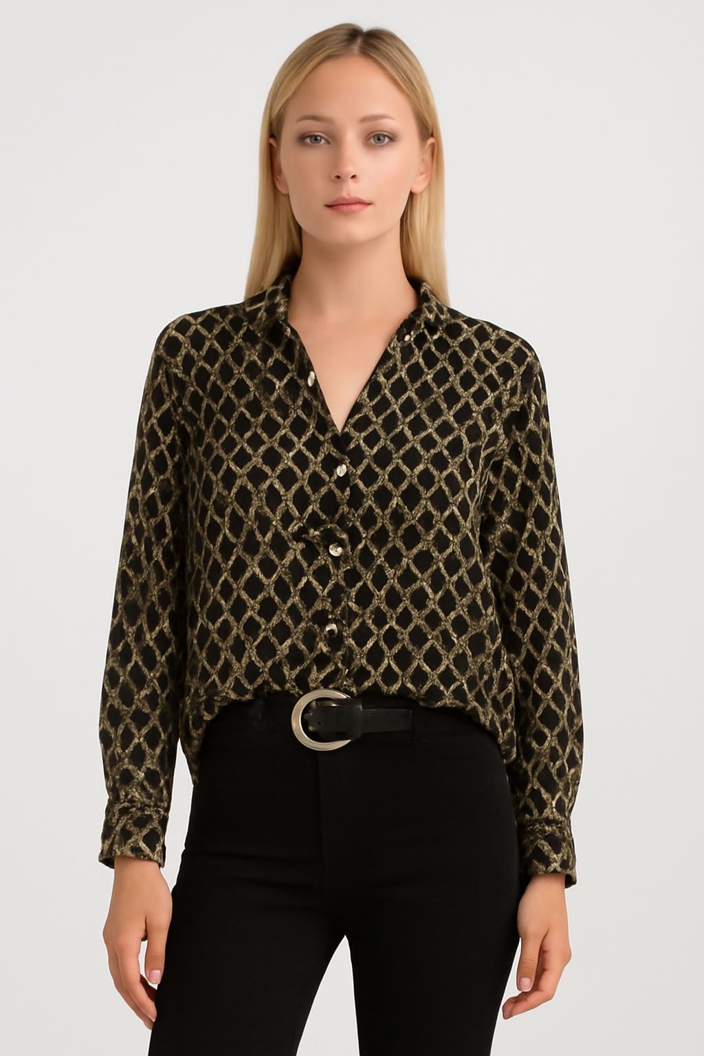 LeRoxy | Blouse Lange Mouwen | Tijdloze Stijl en Comfort voor Elke Gelegenheid