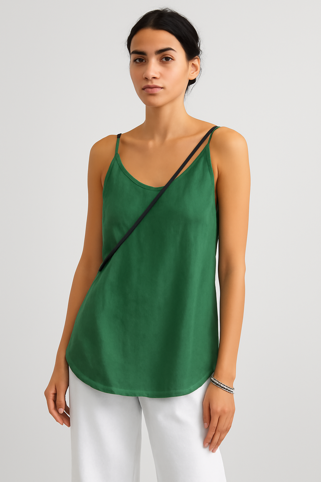 LeRoxy | Luchtige Linnen Lange Top voor Dames | Zomerse Tuniek met Comfortabele Pasvorm