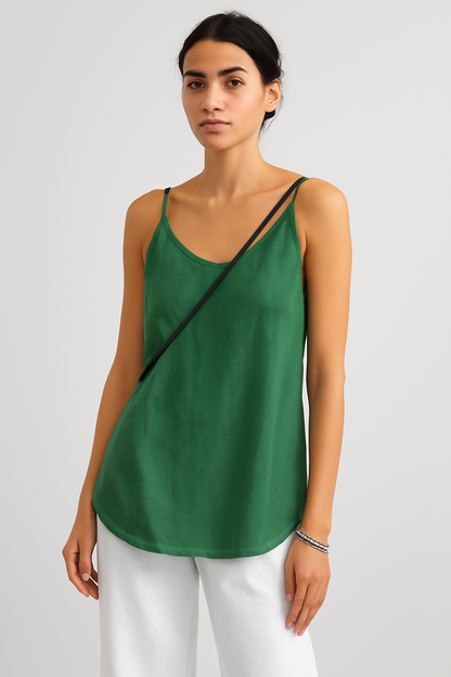 LeRoxy | Luchtige Linnen Lange Top voor Dames | Zomerse Tuniek met Comfortabele Pasvorm