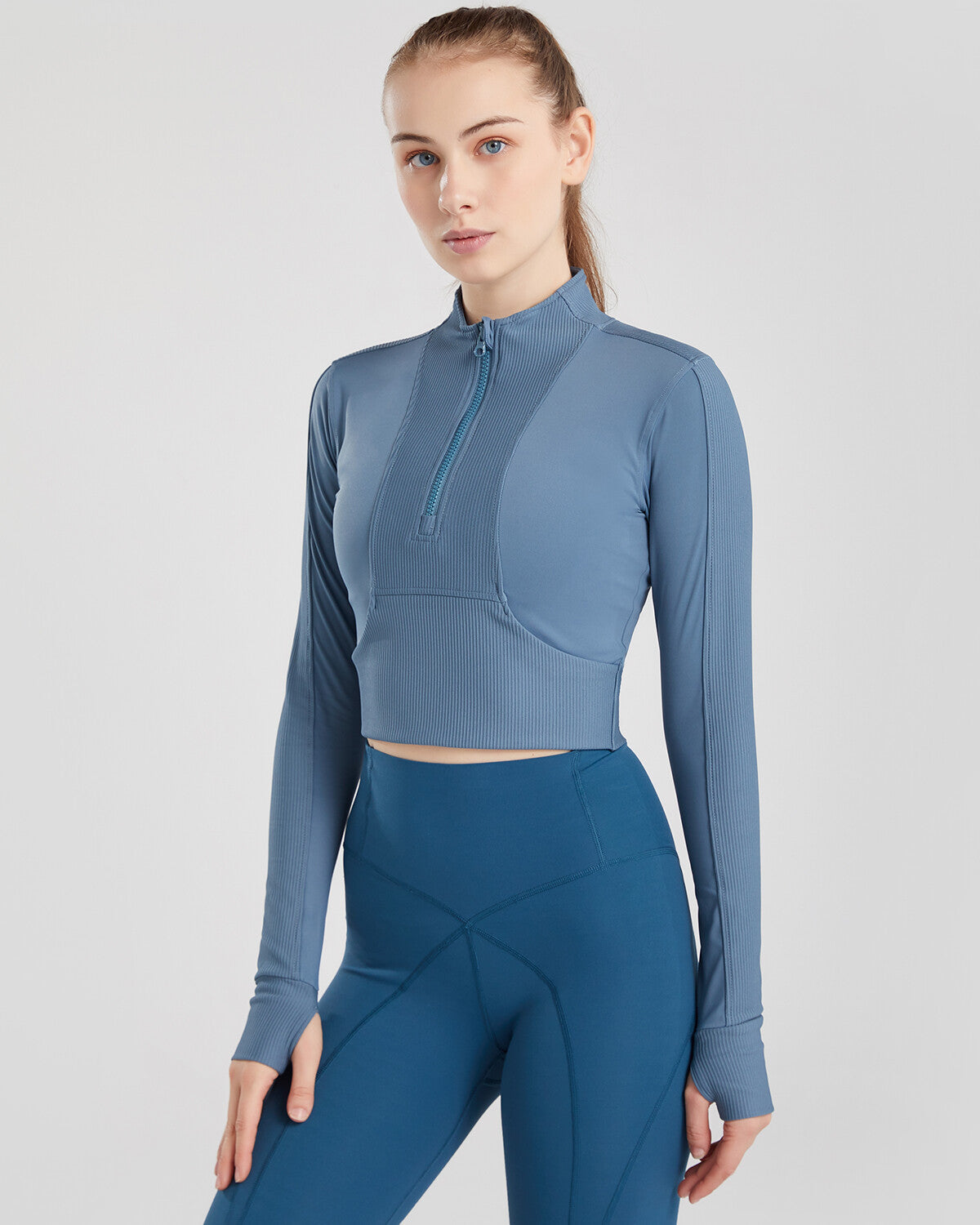 LeRoxy | Dames Sportjack | Blauw | Lichtgewicht Sportkleding