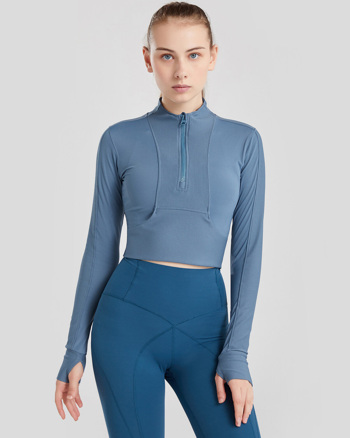 LeRoxy | Dames Sportjack | Blauw | Lichtgewicht Sportkleding