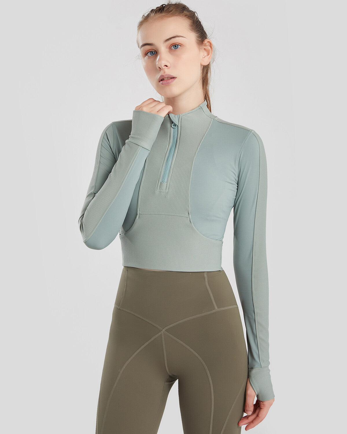 LeRoxy | Sportjack - Groen | Stijlvolle en Comfortabele Buitenmode