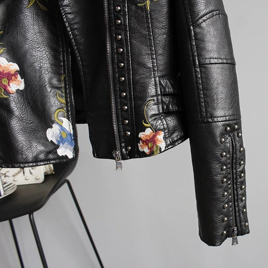 LeRoxy Vrouwenjack met Bloemen – Stijlvol & Comfortabel Damesjack
