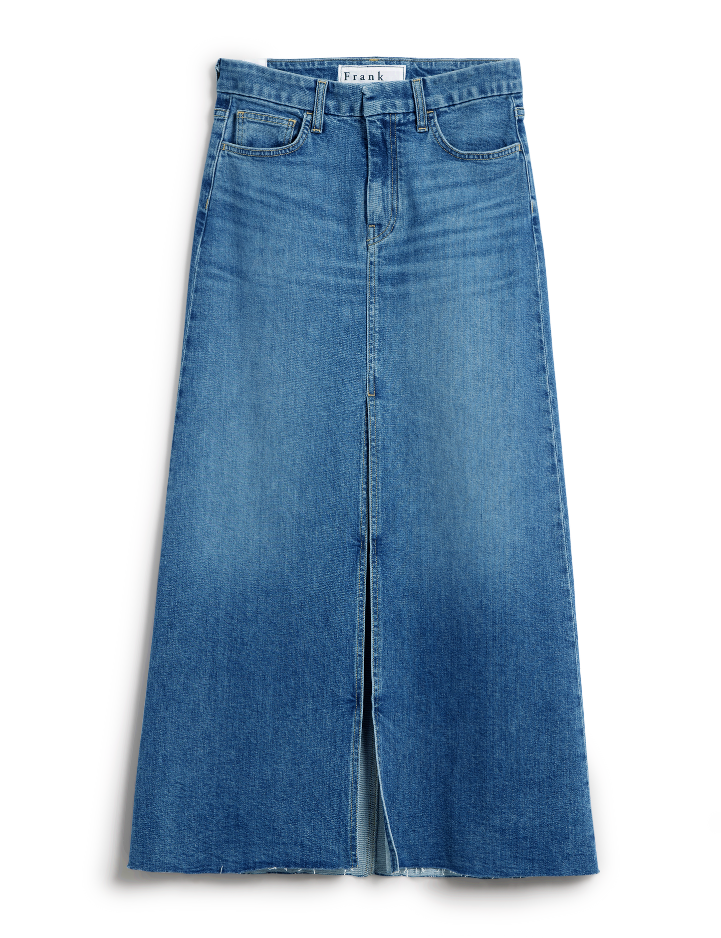 LeRoxy | Denim Maxi Rok | Stijlvolle Lichtblauwe Dames Denimrok voor een Trendy Look