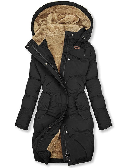 LeRoxy | Dames Lange Parka Winterjas met Fleece Voering en Capuchon
