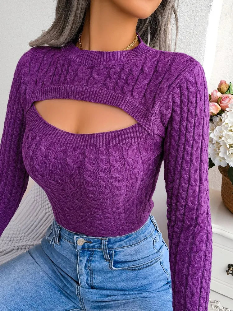 LeRoxy | Dames Sweater Lange Mouwen Ronde Hals | Comfortabele Trui voor Elke Dag