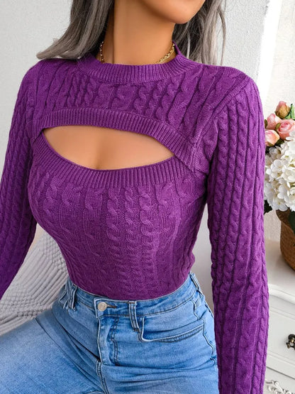 LeRoxy | Dames Sweater Lange Mouwen Ronde Hals | Comfortabele Trui voor Elke Dag