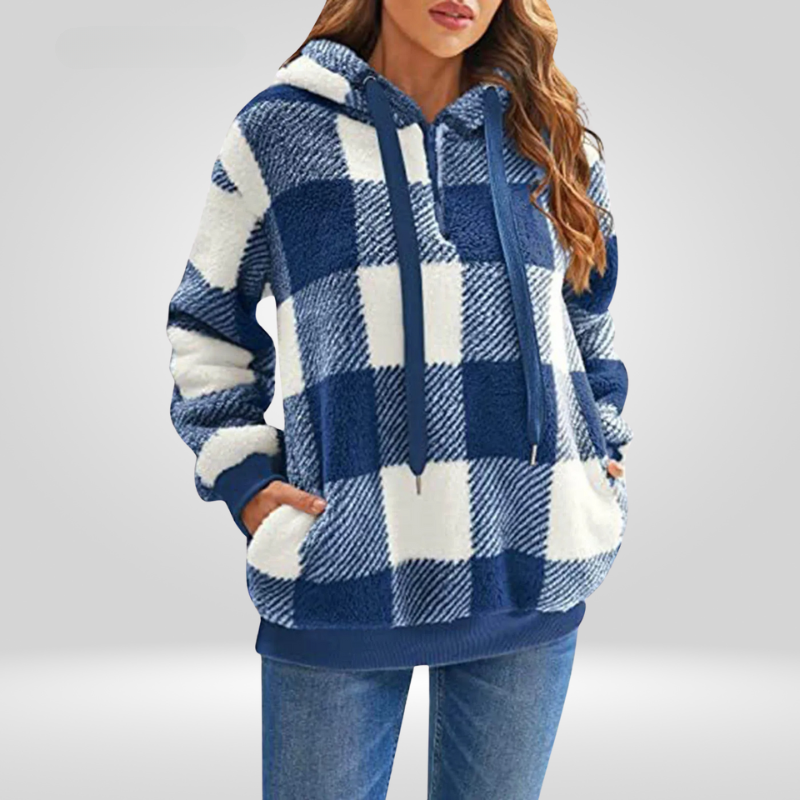 LeRoxy | Klassieke Hoodie met Halve Rits | Dames Sweatshirt Comfortabel & Stijlvol