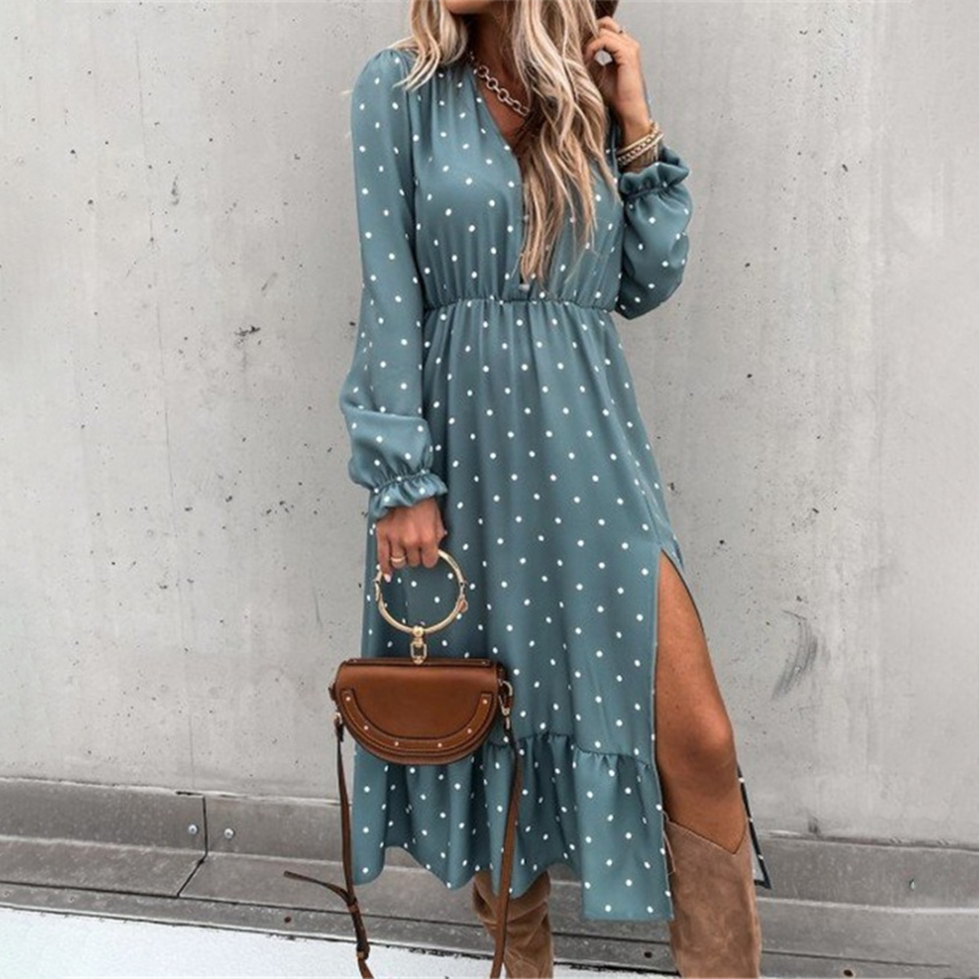 LeRoxy | Zomerse Casual Jurk met Split | Comfort en Stijl voor Elk Moment