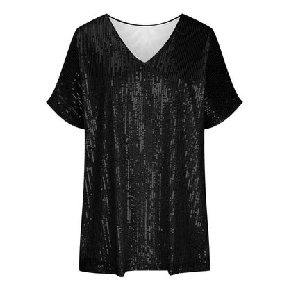 LeRoxy | Stijlvol Paillettenshirt voor Feestelijke Gelegenheden