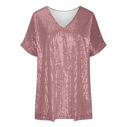 LeRoxy | Stijlvol Paillettenshirt voor Feestelijke Gelegenheden