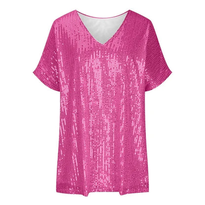 LeRoxy | Stijlvol Paillettenshirt voor Feestelijke Gelegenheden