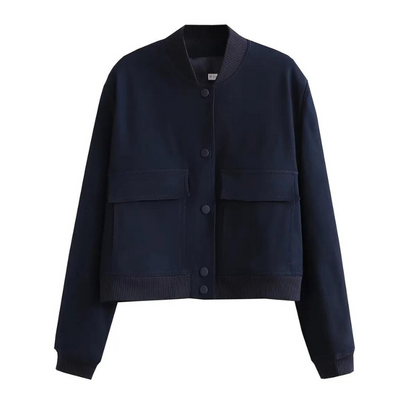 LeRoxy | Couture Bomberjack met Zakken | Regular Fit Essentials | Stijlvol & Comfortabel